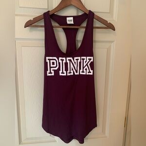 PINK Victoria's Secret Purple Sleeveless Tank Top